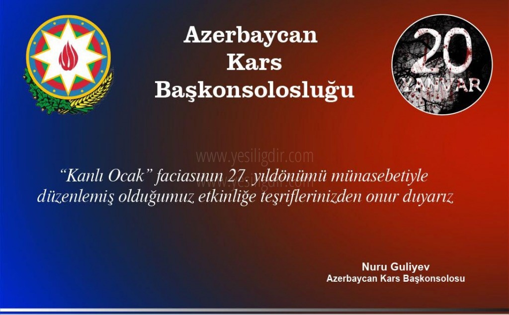 Kara Ocak Etkinliğine Davet