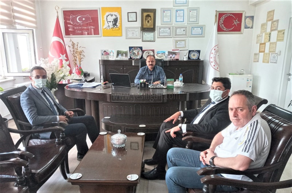 TARSİM ERZURUM BÖLGE MÜDÜRÜ İL MÜDÜRÜNÜ ZİYARET ETTİ