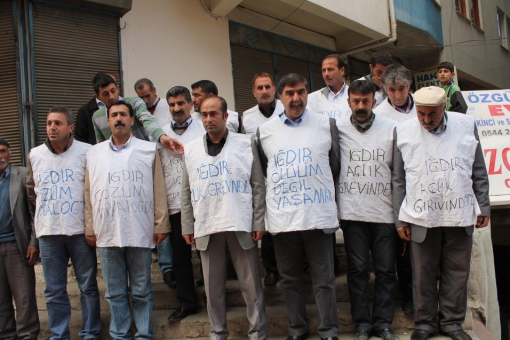 Iğdır Belediye Başkanı Hüseyin Malktan Açlık Grevi