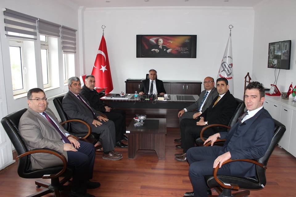 MİLLİ EĞİTİM MÜDÜRÜ HAKAN GÖNEN KARAKOYUNLU İLÇE MİLLİ EĞİTİMİ ZİYARET ETTİ