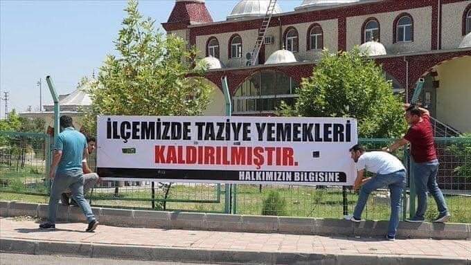 Taziye Yemekleri Kaldırılsın