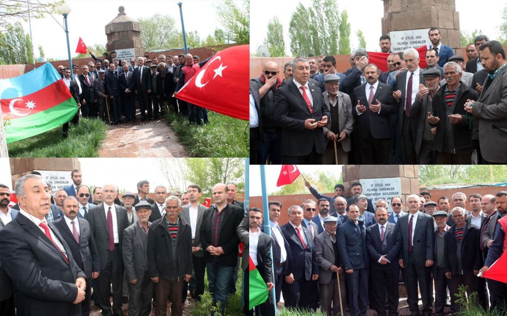 Ermenilerin Katlettiği Hakmehmet Köyü Şehitleri Anıldı