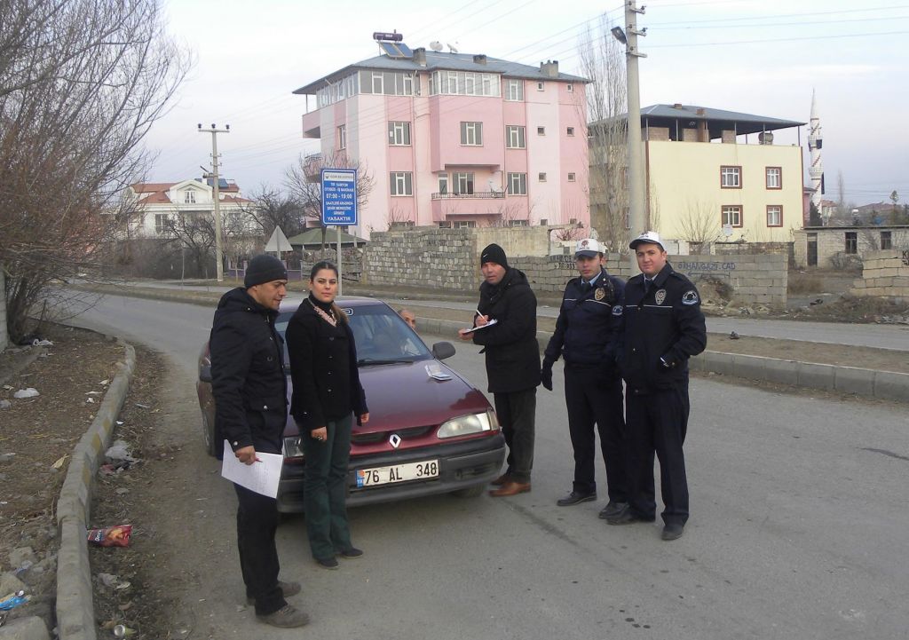Iğdırda Egzoz Gazı Emisyonu Denetimi