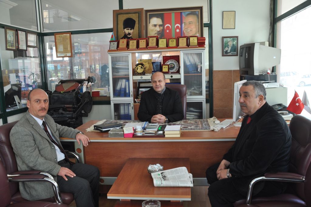 Milli Eğitim Müdürü Gazetemizi Ziyaret Etti