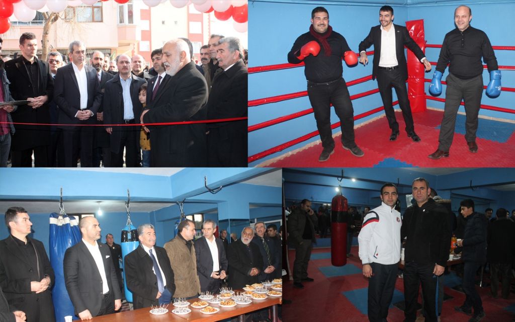 Iğdır Altın Yumruk Spor Kulübünün Açılışı Yapıldı