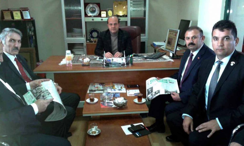 Sefer Karakoyunludan Gazetemize Ziyaret