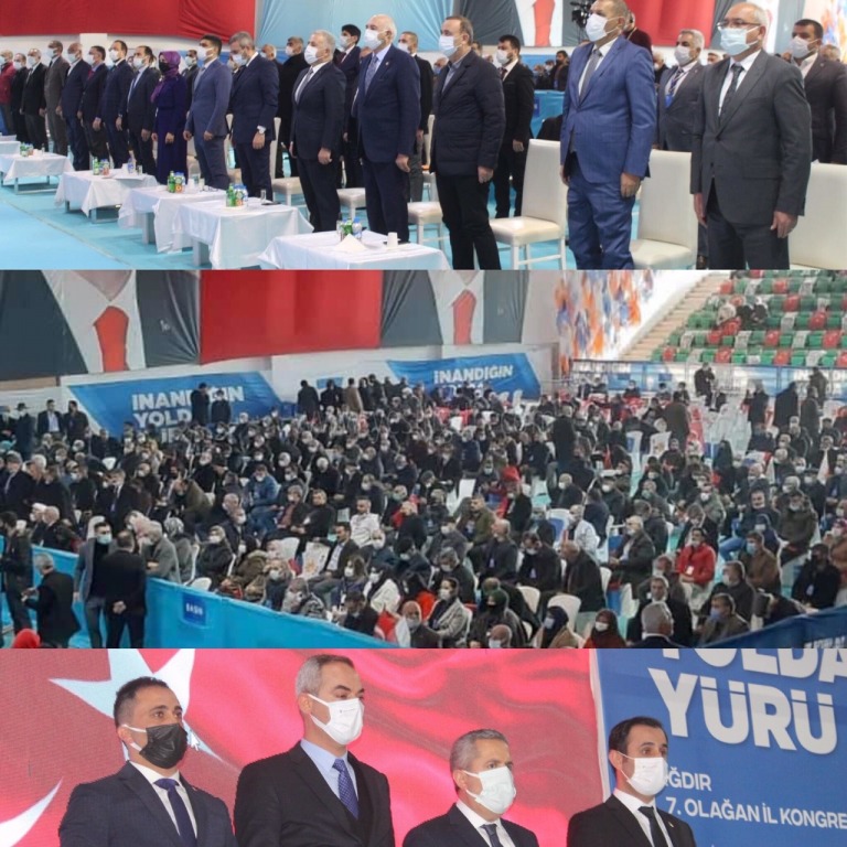 AK PARTİ 7 OLAĞAN İL KONGRESİ YAPILDI ALİ KEMAL AYAZ YENİDEN BAŞKAN SEÇİLDİ