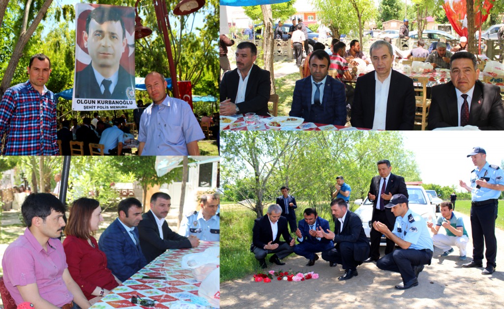 Şehit Polis Memuru Olgun Kurbanoğlu İçin Yemek Verildi