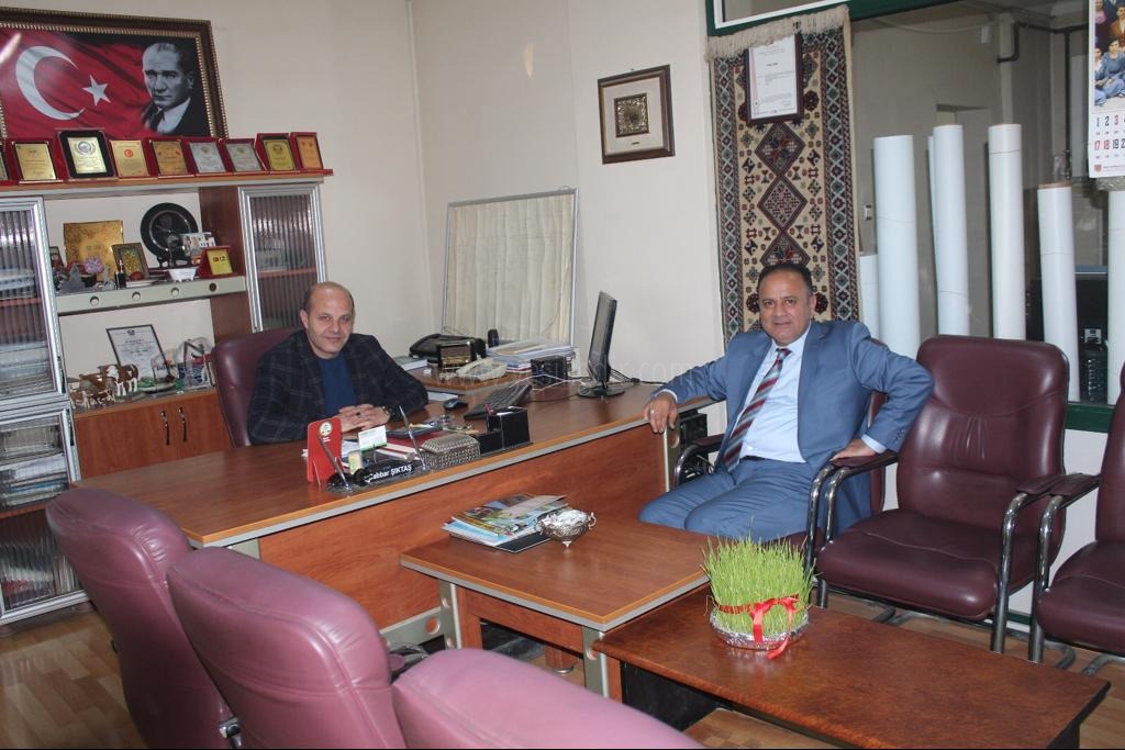 İl Gıda Tarım ve Hayvancılık Müdürü Özkan Yolcudan Nezaket Ziyareti