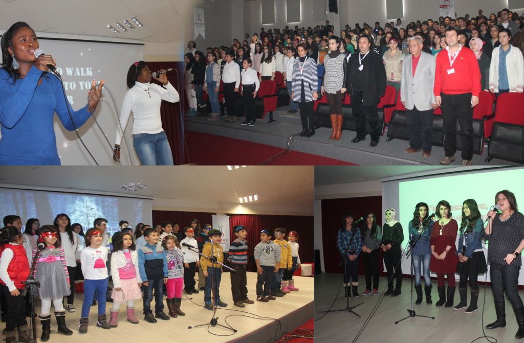 Hazar Koleji Yeni Yılı Coşkuyla Kutladı