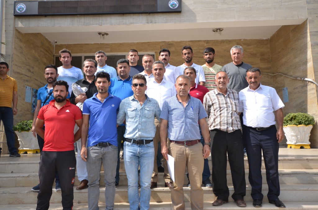 AMATÖR SPOR KULÜPLERİNDEN BAŞKAN MURAT YİKİTE TEŞEKKÜR ZİYARETİ