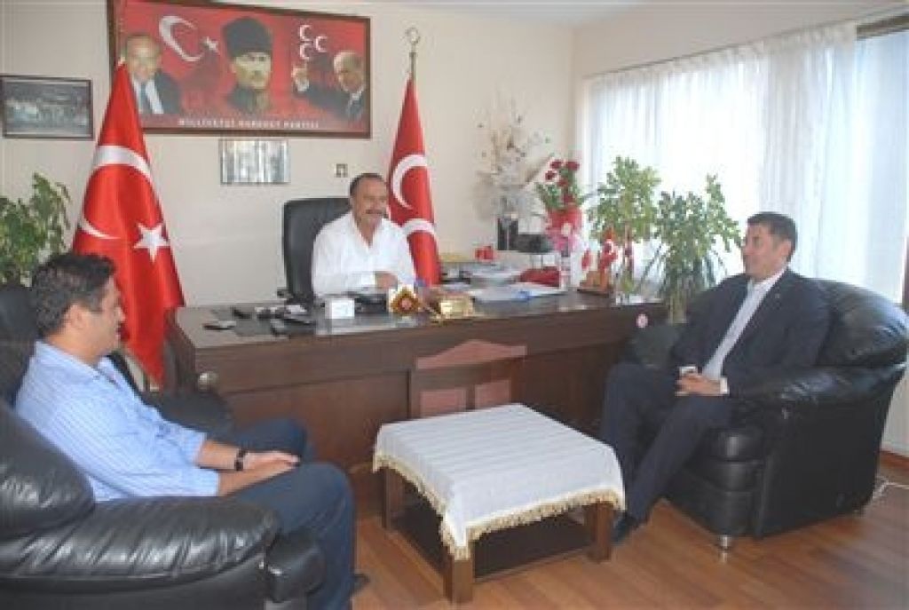 MHP Iğdır Milletvekili Sinan Oğan Aliağa'yı Ziyaret Etti