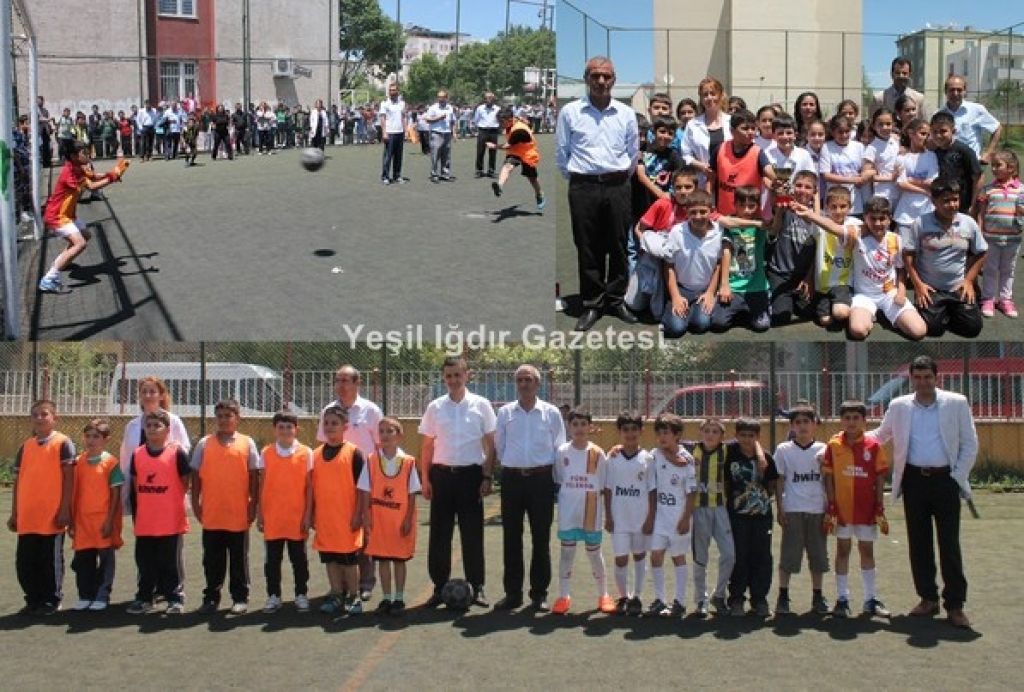 Minik Futbolcuların Heyacan Veren Kapışması