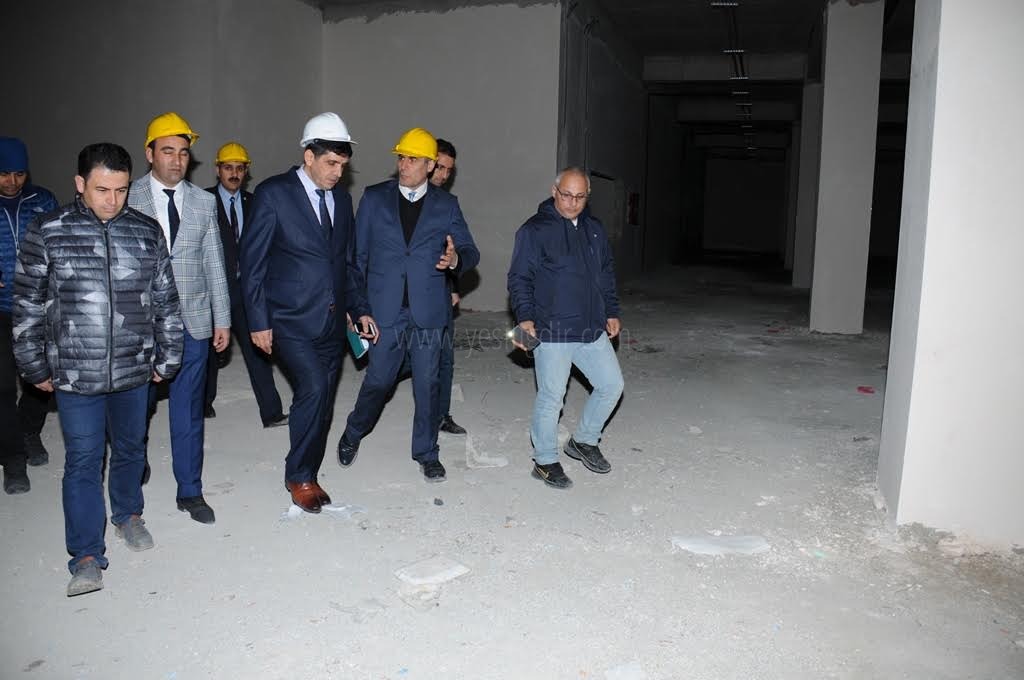 REKTÖR PROF DR ALMA SUVEREN KAMPÜSÜNDE İNCELEMELERDE BULUNDU