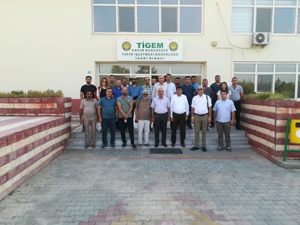 Rektör Alma Tigem Kazım Karabekir Tarım İşletmesini Ziyaret Etti