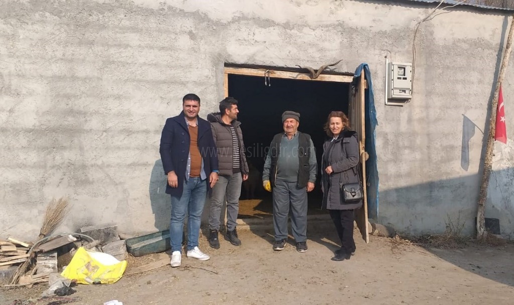 DAP KAPSAMINDA GERÇEKLEŞTİRİLEN AHIR VE AĞIL PROJELERİ KONTROL EDİLİYOR