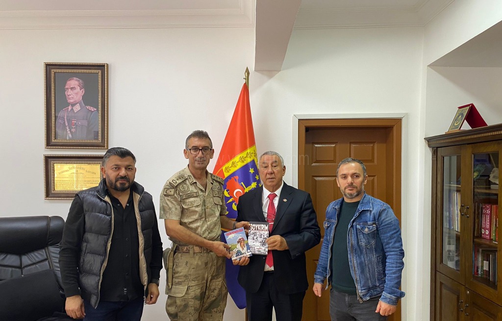 TADDEFTEN JANDARMA KOMUTANINA HAYIRLI OLSUN ZİYARETİ