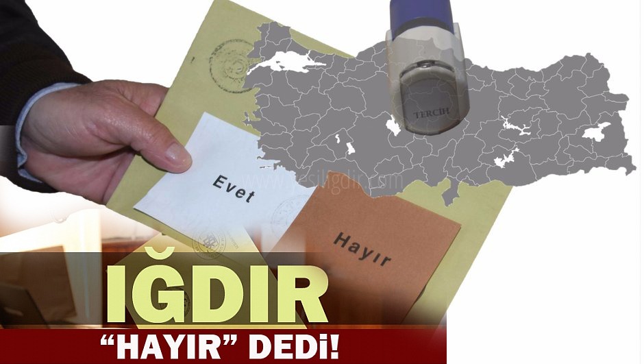 Iğdırdan hayır çıktı