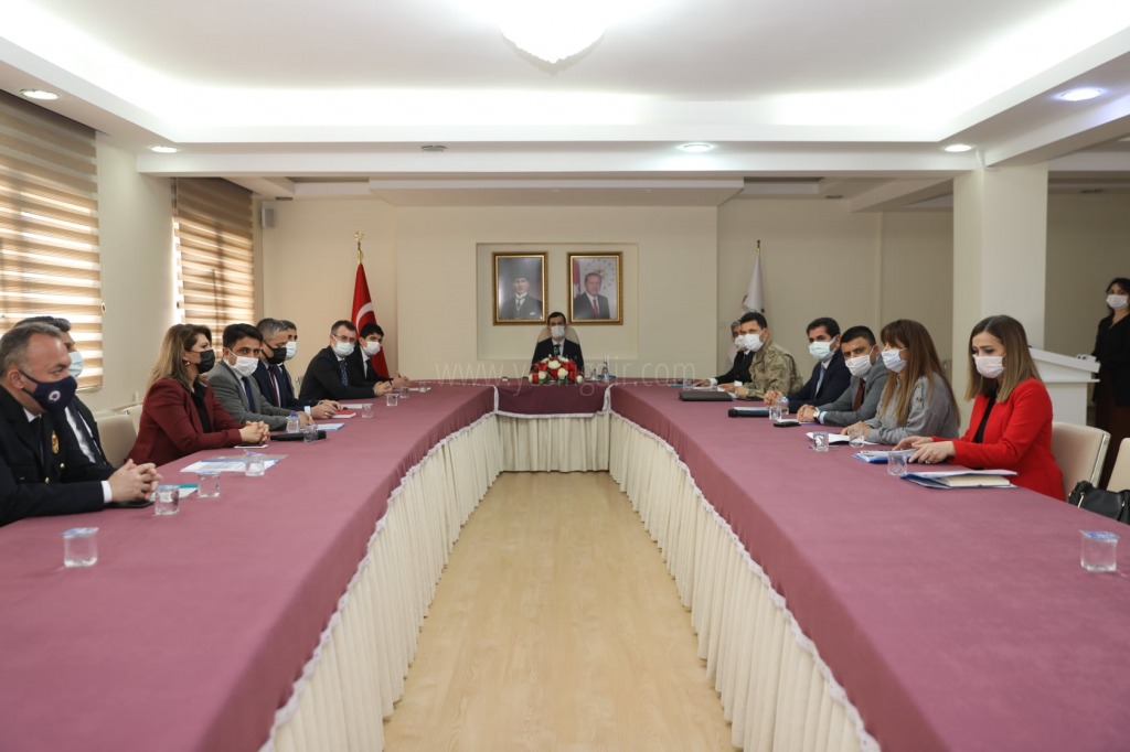 Kadına Yönelik Şiddetle Mücadele Koordinasyon Toplantısı Yapıldı
