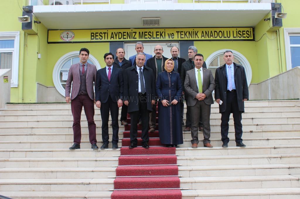 MİLLİ EĞİTİM MÜDÜRÜNDEN BESTİ AYDENİZ MESLEKİ VE TEKNİK ANADOLU LİSESİNE ZİYARET