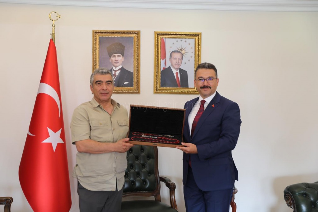 MİLLETVEKİLİ ALAGÖZDEN VALİ TURANA HAYIRLI OLSUN ZİYARETİ