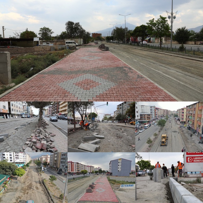 ALTYAPISI BİTEN YOLLARIN ASVALT VE PARKESİ YAPILIYOR