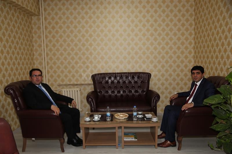 Rektör Alma 2 Ağır Ceza Mahkemesi Başkanı Erol KuşçuYu Ziyaret Etti