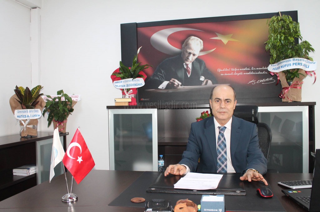 Nüfus Müdürü Cemil Güneş Yeni Görevine Atandı