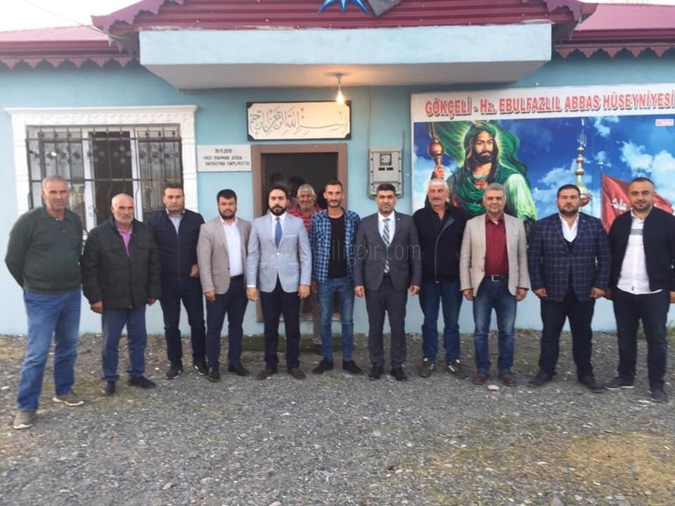 BAŞKAN AYAZ KÖYLERİ GEZİYOR