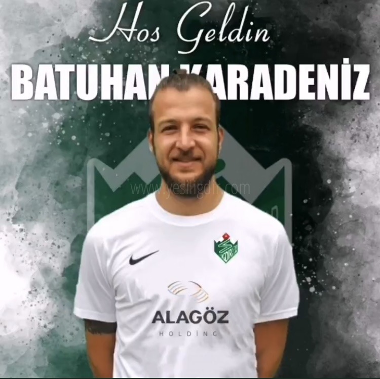 Batuhan Karadeniz'in yeni adresi Alagöz Holding Iğdırspor oldu