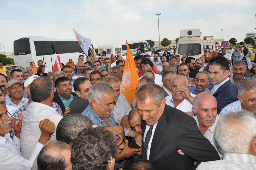 Ak Parti Iğdır Miletvekili Adaylarına Coşkuyla Karşılama