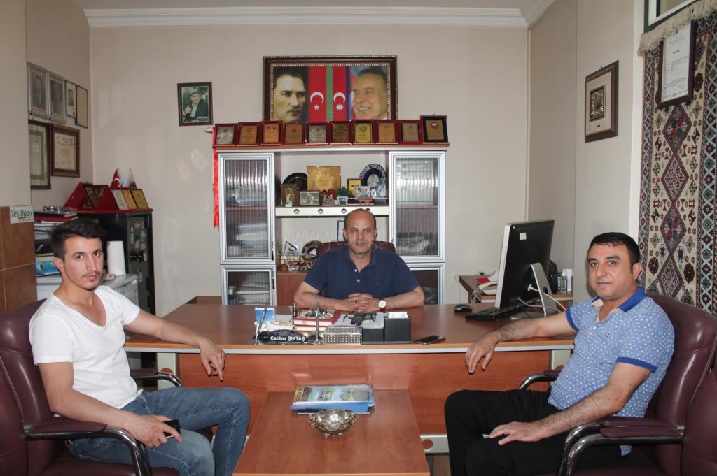 İşadamı Mehmet Emin Barbaros'tan nezaket ziyareti