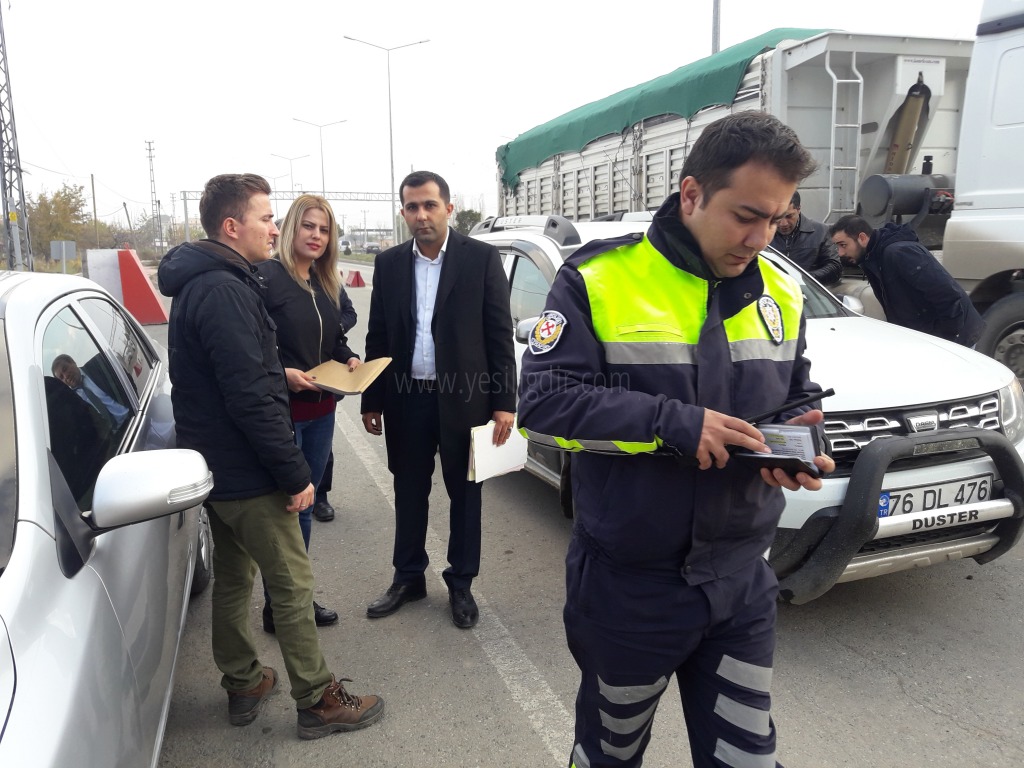 ÇEVRE VE ŞEHİRCİLİK İL MÜDÜRLÜĞÜ TARAFINDAN EGZOZ GAZI EMİSYON ÖLÇÜMÜ DENETİMLERİ YAPILIYOR