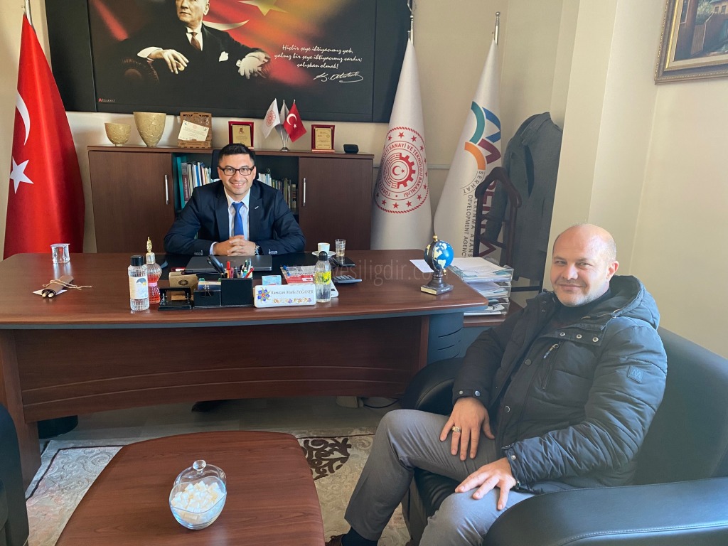 SERKA KOORDİNATÖRÜ RAMAZAN MUTLU DOĞANERe NEZAKET ZİYARETİ