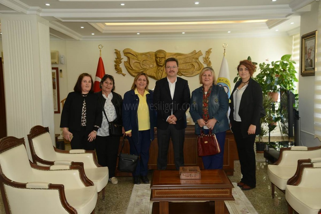TÜRKİYE KADINLAR BİRLİĞİNDEN VALİ ENVER ÜNLÜYE ZİYARET