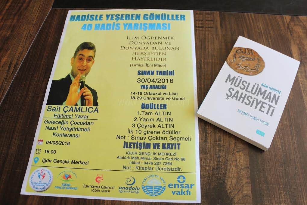 IĞDIR GENÇLİK MERKEZİ HADİSLE YEŞEREN GÖNÜLLER ARIYOR