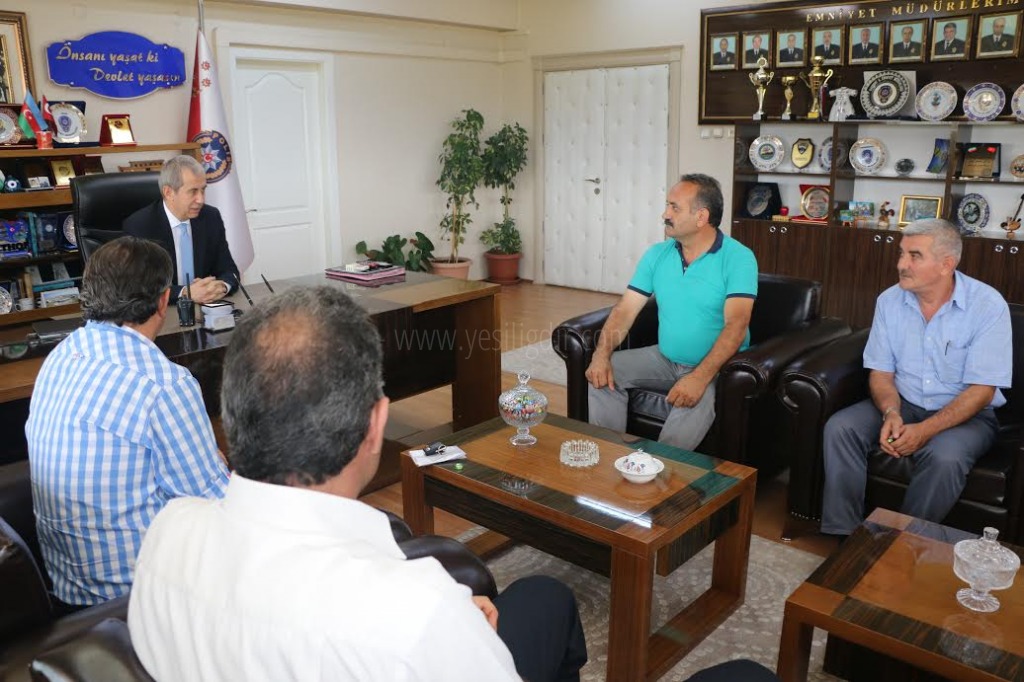 IĞDIR AFAD SEN BAŞKANI VE ÜYELERİNDEN İL EMNİYET MÜDÜRÜ YÜKSEL BABALA ZİYARET