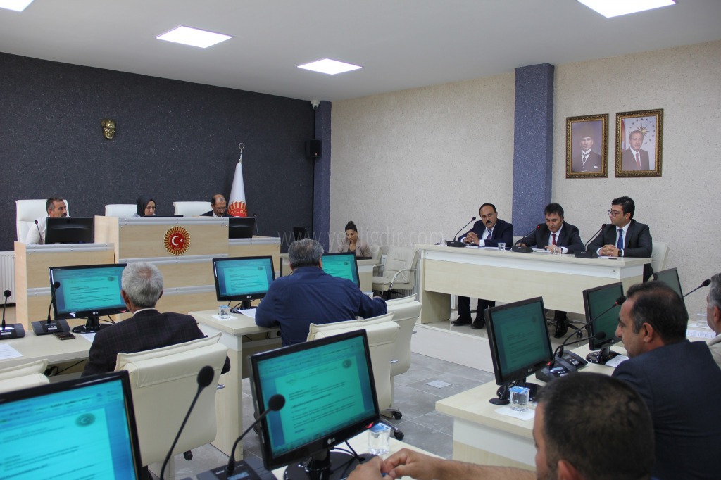 Iğdır İl Genel Meclisi Olağan Toplantısı 1 Birleşimi Yapıldı