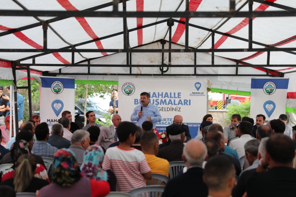 Mahalle Buluşmaları kapsamında Çalışmalar ve Projeler Anlatıldı