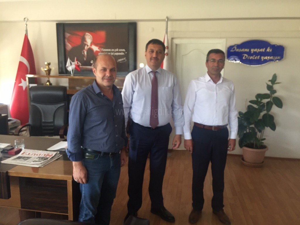 Emniyet Müdürü Melih Ekiciye Hoşgeldin Ziyareti