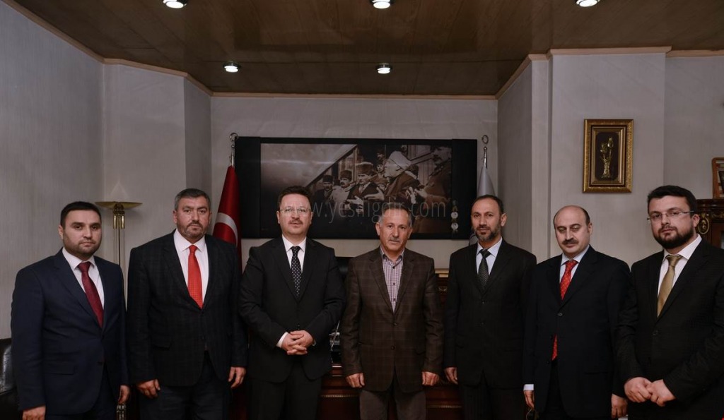 VALİ ENVER ÜNLÜ DİN ADAMLARIYLA BİR ARAYA GELDİ
