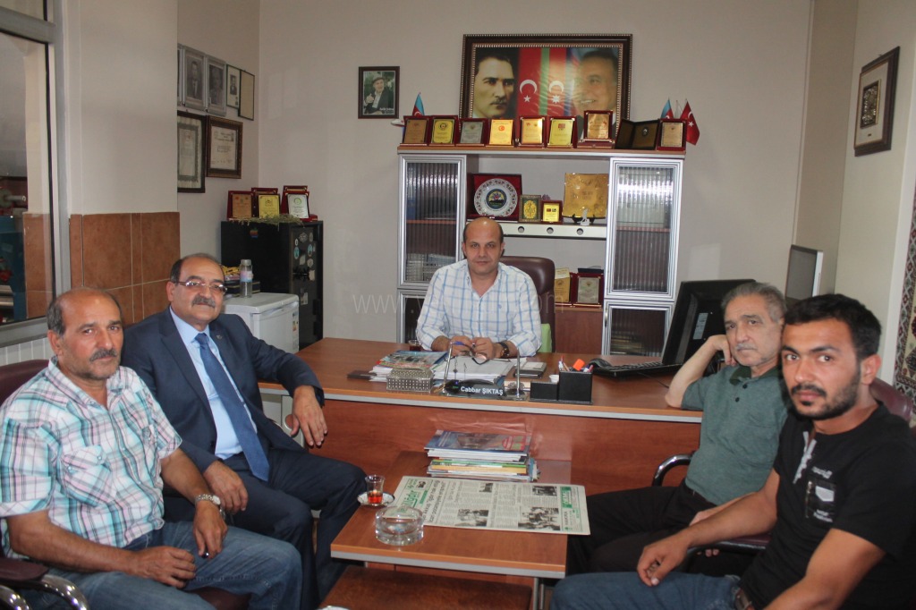 MHP Iğdır Milletvekili Adayı Önal Gazetemizi Ziyaret Etti