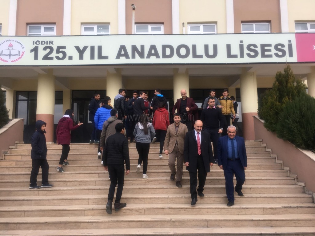IĞDIR İL MİLLİ EĞİTİM MÜDÜRÜ OKULLARI GEZİYOR