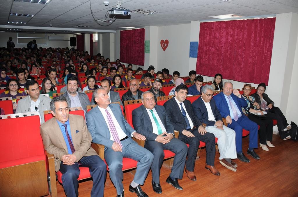 Rektör Alma Iğdır Mehmet Murat İşler Sosyal Bilimler Lisesi'nde Öğrencilerle Buluştu