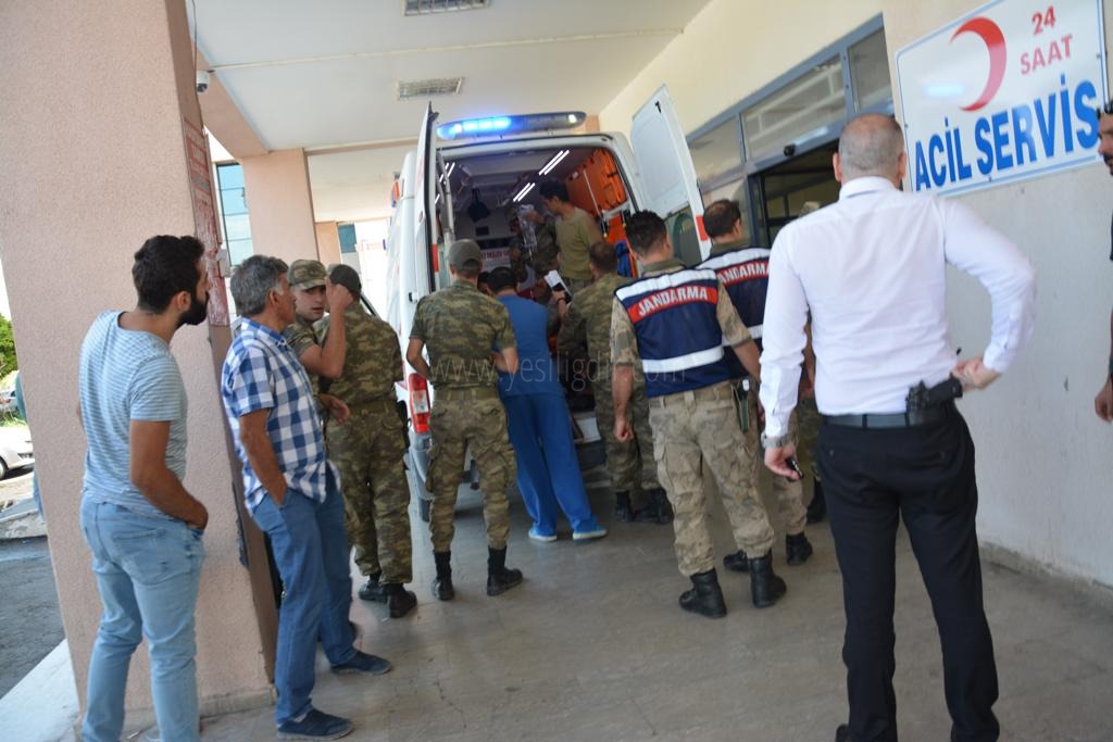 TÜRKİYE İRAN SINIRINDA PATLAMA 5 HAFİF YARALI