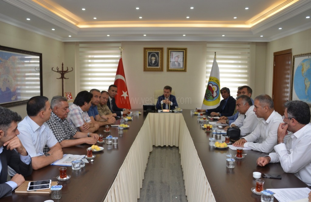15 TEMMUZ HAZIRLIK TOPLANTISI YAPILDI