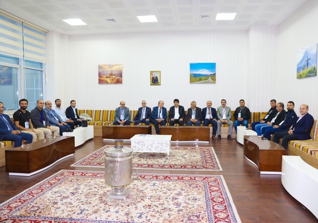 Rektör Almaya Ziyaret