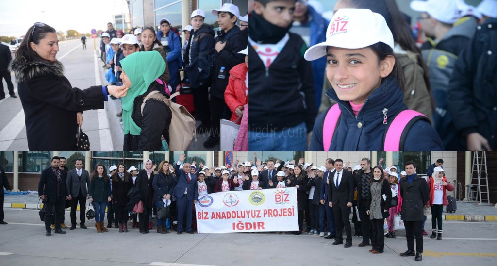 BİZ ANADOLUYUZ PROJESİ KAPSAMINDA 79 ÖĞRENCİMİZ BOLU'YA UĞURLANDI
