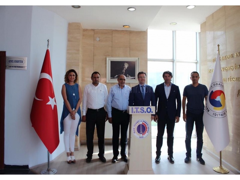 VALİ ÜNLÜDEN TİCARET ODASINA ZİYARET
