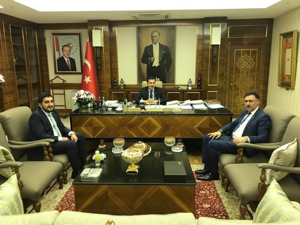 AK Parti İl Başkanı Tutulmaz Bakan Tüfenkçiyi Ziyaret Etti